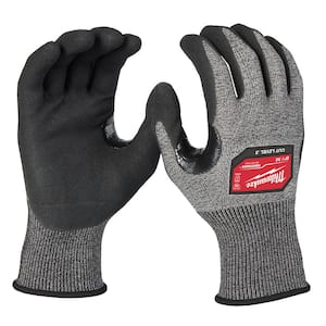 Medium High Dexterity Cut 3 Resistant Nitrile Dipped Outdoor and Work Gloves