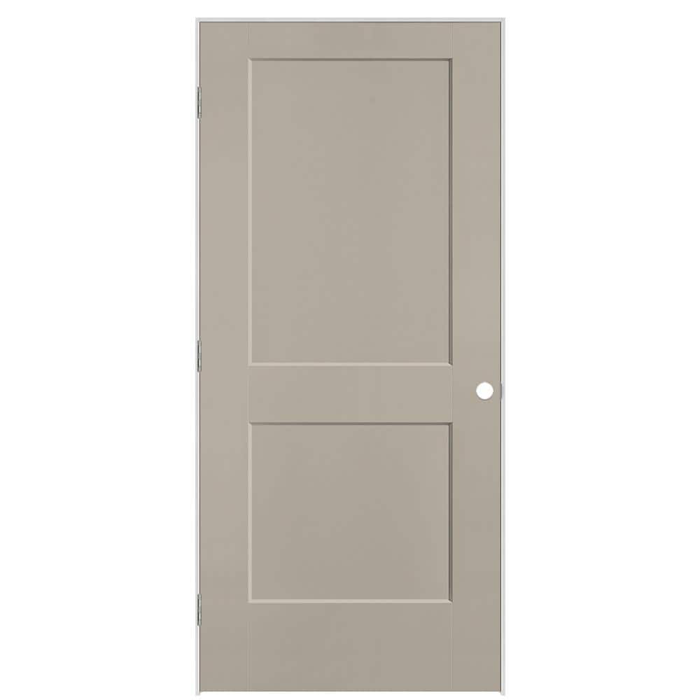家具 door Krosswood Doors 36 in. x 80 in. Left-Hand Craftsman Shaker 3