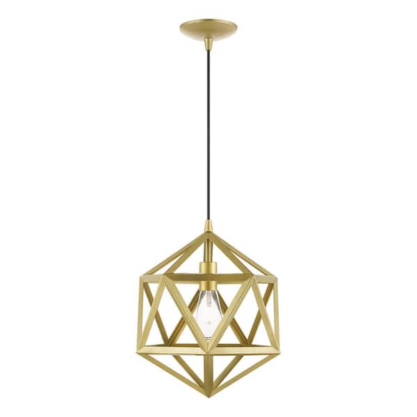 AVIANCE LIGHTING Hassinger 1-Light Soft Gold Island Pendant