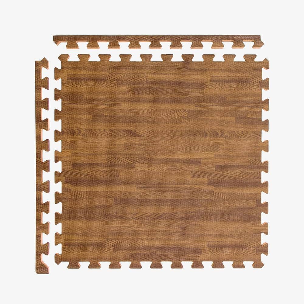 Light Oak 2 ft. x 2 ft. x 5/8 in. T Soft Wood Print Foam Flooring Tiles (12 Tiles/48 sq. ft.) price history on PriceWatchPro
