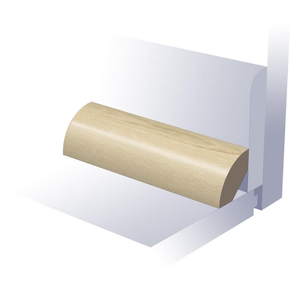SELKIRK FLOORS Simple Euclid 0.8 in. T x 0.8 in. W x 94 in. L Waterproof Quarter Round Moulding