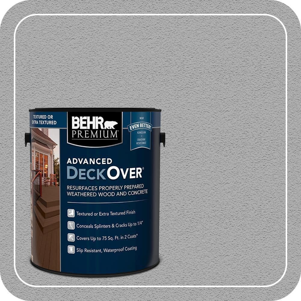 BEHR Premium Advanced DeckOver 1 gal. #SC-249 Coastal Gray