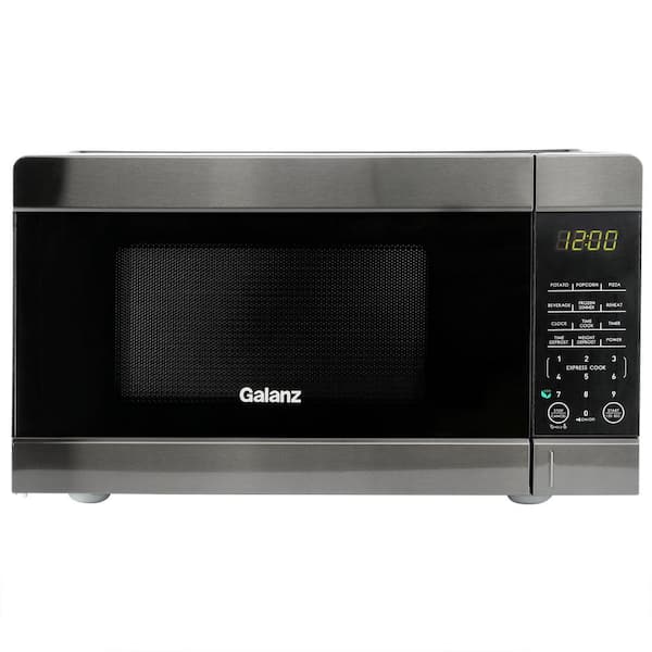 Galanz 0.9 cu ft. 10 Level 900-Watt Countertop Microwave in Gray