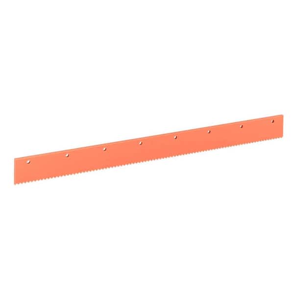 Bon 82-330 Notched Floor Squeegee 24"  Red Rubber 