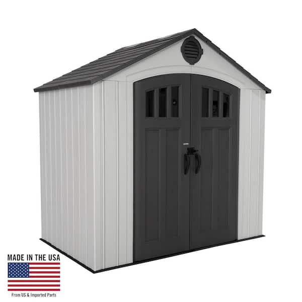 Classic 8 ft. W x 5 ft. D Resin Shed