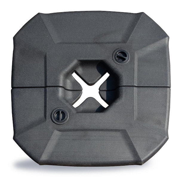 domi outdoor living 24 lb. Plastic Free-Standing Patio Umbrella Base in Black