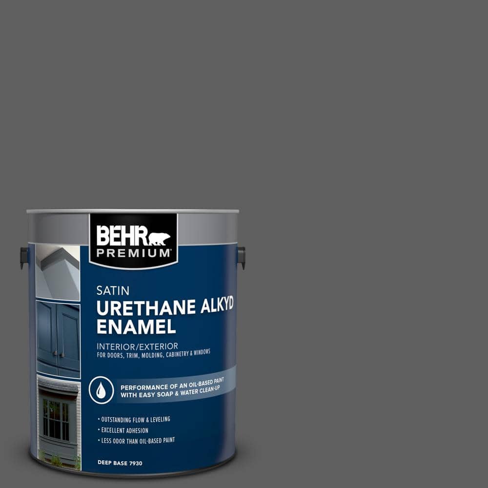 BEHR PREMIUM #T17-10 Shades On Urethane Alkyd Satin Enamel