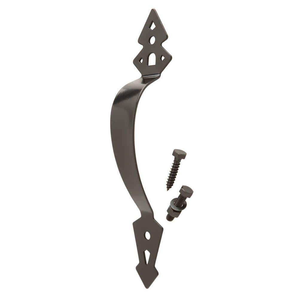 11-1/8 in. Black Heavy-Duty Gate Pull price history on PriceWatchPro