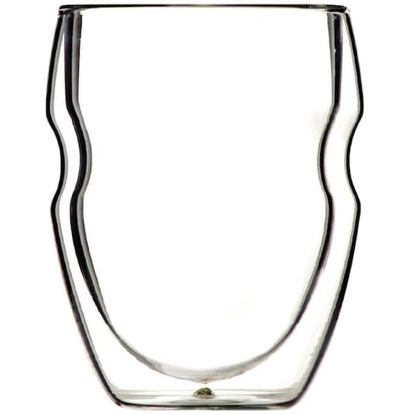 Double-Wall 16 oz Glasses - Set of Two - Clear – New Origin Shop LLC
