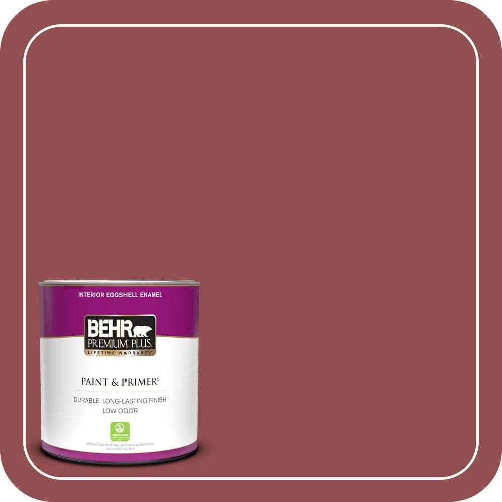 1 qt. #PPU1-08 Pompeian Red Eggshell Enamel Low Odor Interior Paint & Primer price history on PriceWatchPro
