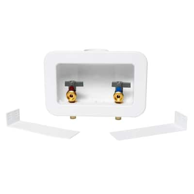 OATEY Centro II 1/2 in. Copper Sweat Washing Machine Outlet Box 38100