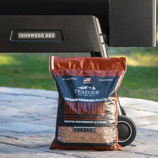 2 Pack Smoker Pellets Storage Bags - as Smoker Accessories, Wood Pellet  Storage Containers with Base Plate, Each Can be Stored 20 LBs Pellets for