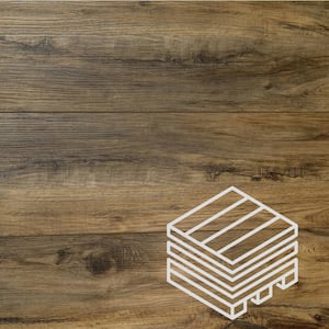 Madison Rocky Mountain Oak 28 MIL x 9 in. W x 60 in. L Click Lock Waterproof Lux Vinyl Plank Flooring (896 sq.ft/pallet)