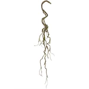 35 in. Artificial Mossy Twig Garland