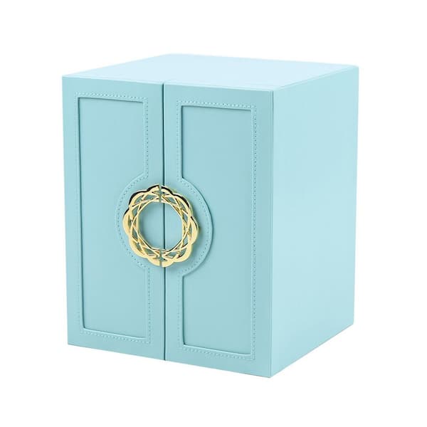 Portable Mini Small Jewelry Box Organizer For Women Macaron Colors