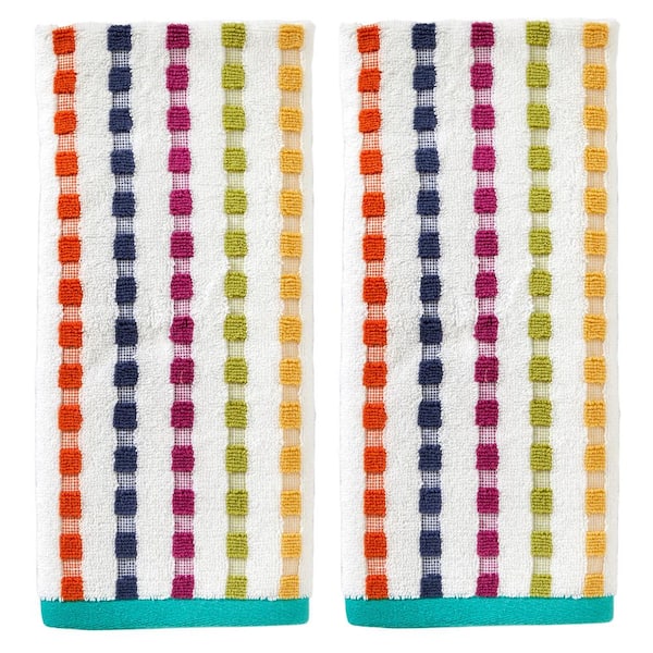 SKL Home Rhapsody Hand Towel (2-Pack),Spice