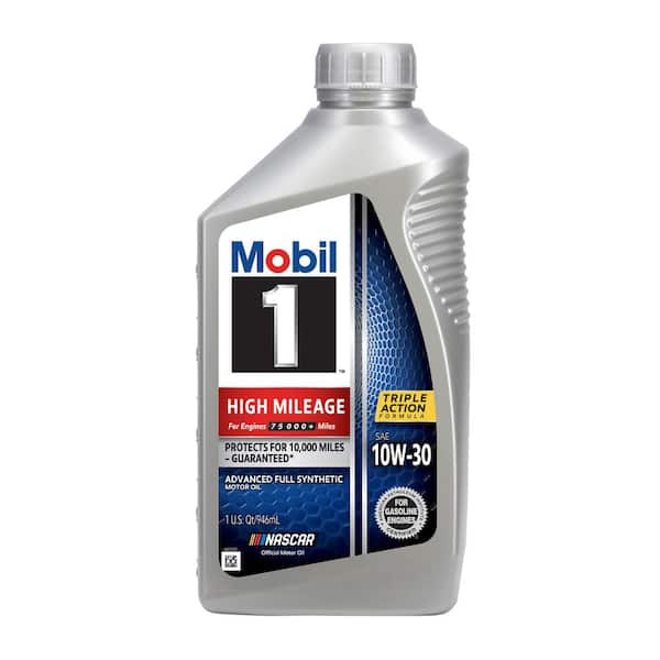 Mobil 1 32 oz. High Mileage 10W-30 Motor Oil