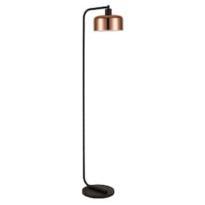 Cadmus 57 in. Copper Floor Lamp