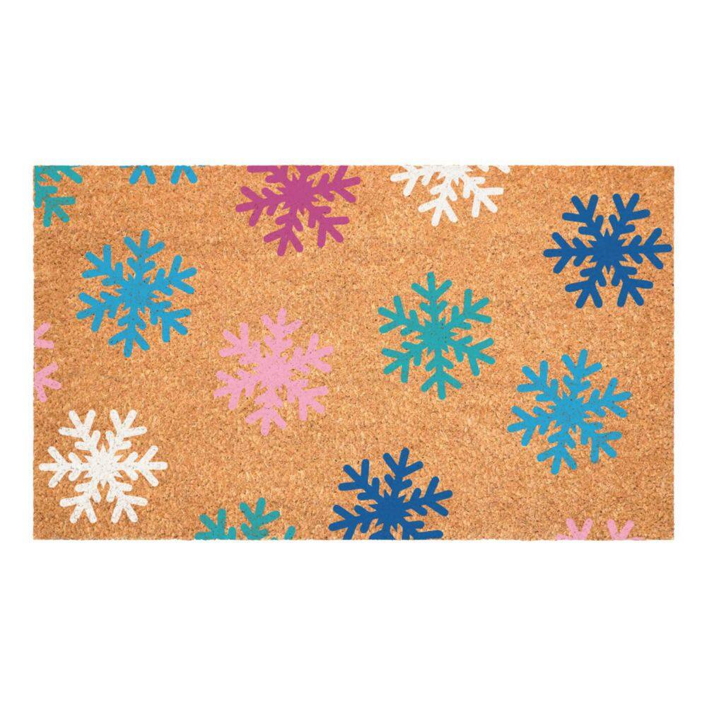Multi-Colored 29 in. x 17 in. Coir Outdoor Door Mat price history on PriceWatchPro