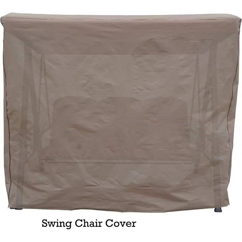 KOZYARD Swing Covers for Outdoor Patio Swing 3 Triple Seater Hammock