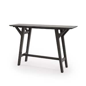 Lempster 59.1 in. Gray Straight Wood Console Table