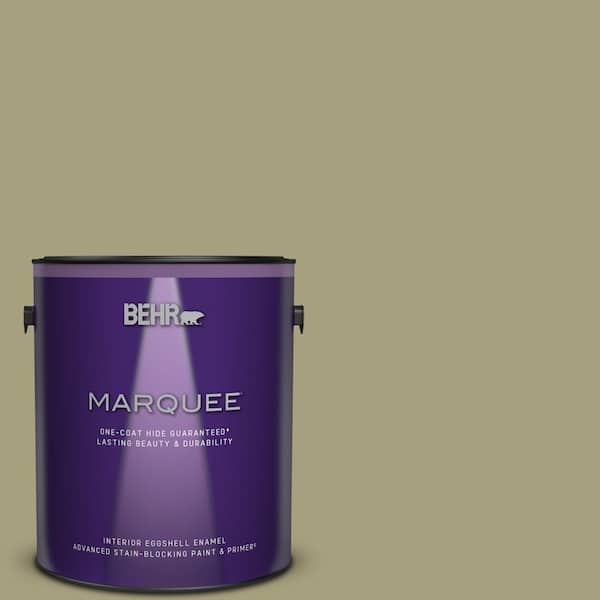 BEHR MARQUEE 1 gal. #S350-4 Sustainable One-Coat Hide Eggshell Enamel Interior Paint & Primer