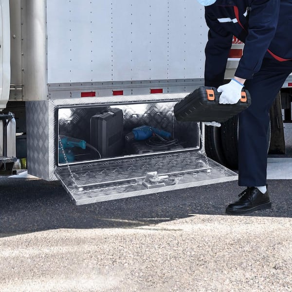 VEVOR Underbody Truck Box, 36×17×18 Pickup Storage Box, Heavy