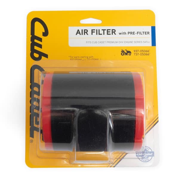 Cub Cadet Air Filter for Cub Cadet 547cc Premium OHV Engines OE# 737-05066