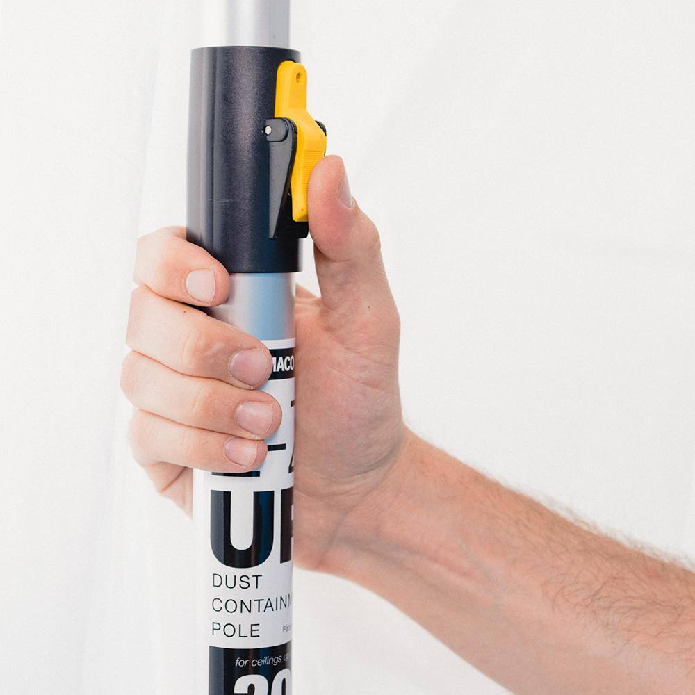 Heavy Duty 16ft Adjustable Aluminum Dust Containment Pole