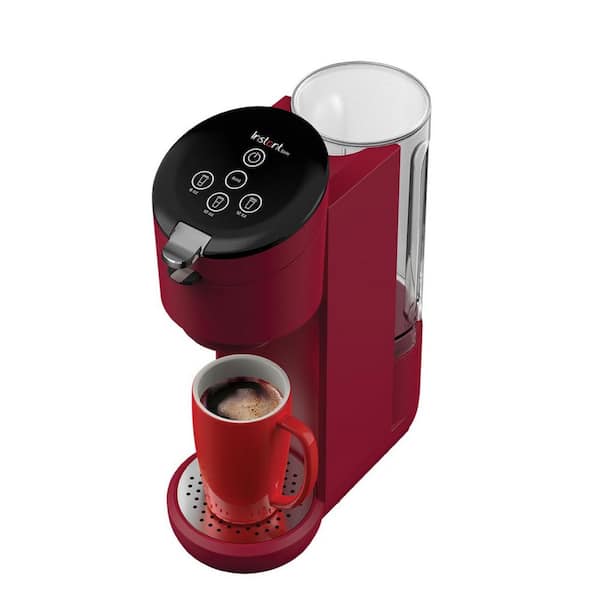 INSTANT 40 oz. Solo Single Cup Maroon Drip Coffee Maker with Water Tank  Capacity 140-6015-01 - The Home Depot