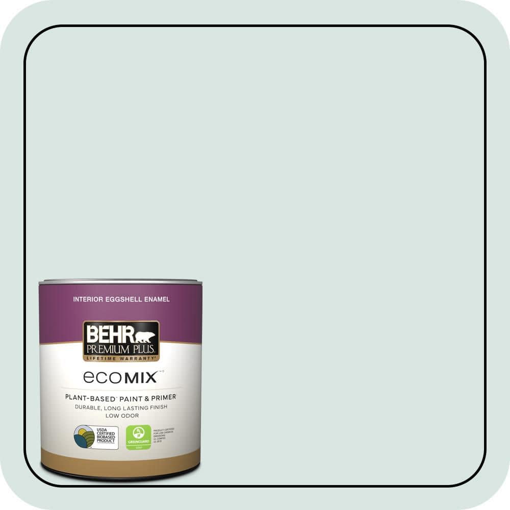 1 qt. #MQ3-51 Crystalline Falls Eggshell Enamel EcoMix Plant-Based Interior Paint & Primer price history on PriceWatchPro