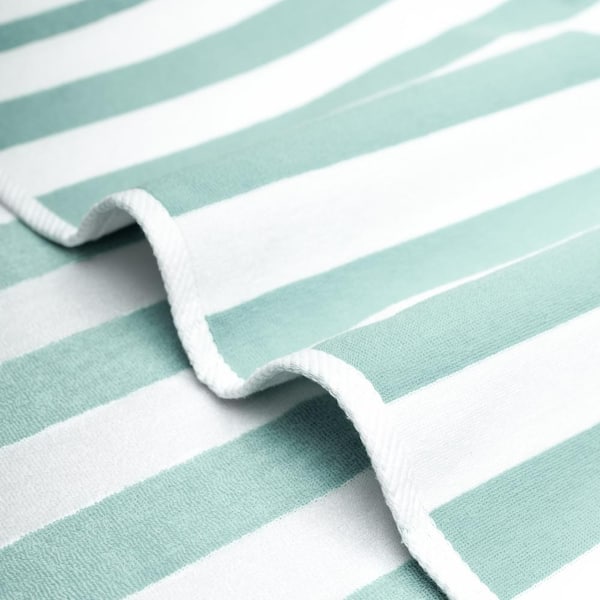 Buy 24x40 Inches Mint Cotton Tea Towel, Striped Tea Towel, Small