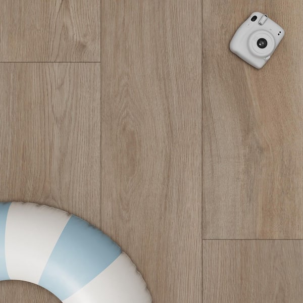 Malibu Wide Plank French Oak Montague 9.13 in. W x 60 in. L Rigid