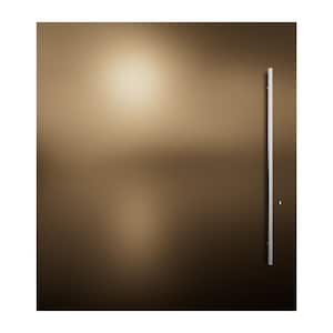 PANDA WINDOWS & DOORS 72 in. x 80 in. Lugano Bronze Aluminum