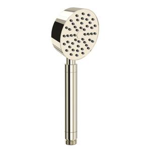 1-Spray Wall Mount Handheld Shower Head 1.75 GPM in Polished Nickel