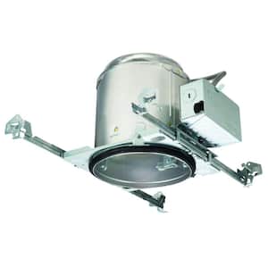 6 in. Aluminum E26 New Construction Recessed Lighting Housing for Ceiling, Insulation Contact, Air-Tite