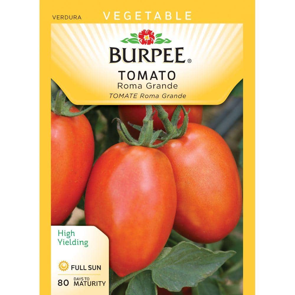 Burpee Roma Burpee Tomato Roma Grande Seed 54424 - The Home Depot