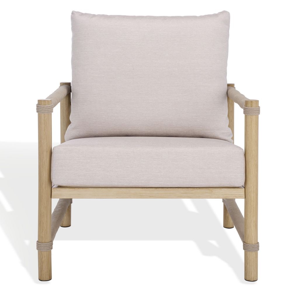 Dorianna Aluminum Outdoor Lounge Chair with Beige Cushion price history on PriceWatchPro
