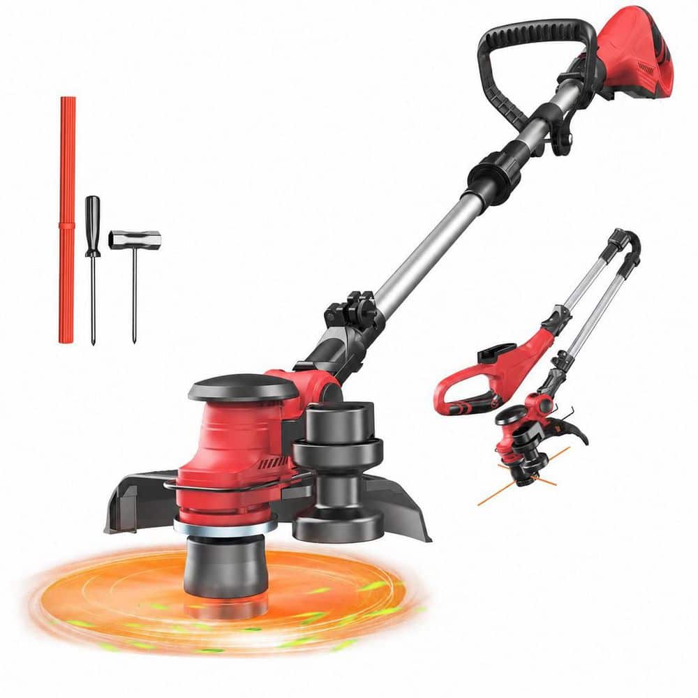 50-60 in. Edger 3-in-1 Cordless String Trimmer Mower Brushless Motor Adjustable Handle Lightweight 18 Extra Lines price history on PriceWatchPro