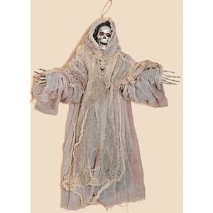 36 in. Hanging Skeleton Grim Reaper In Cloth