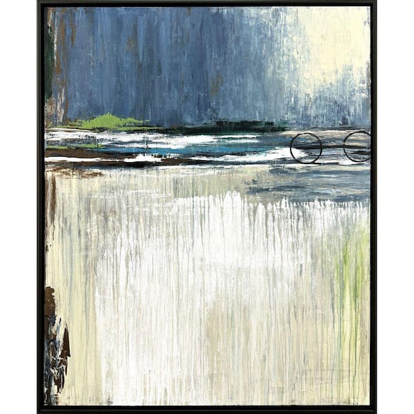 Coast Road by Jardine 1-Piece Framed Abstract Art Print 52 in. x 42 in.