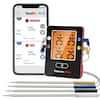ThermoPro TP25 Rechargeable 500 ft. Wireless Bluetooth Grill Thermometer  with 4-Temperature Probes for BBQ and Smoker TP25 - The Home Depot