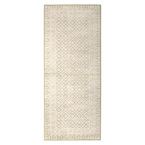 Autumn 2 ft. X 5 ft. Beige Oriental Machine Washable Runner Rug