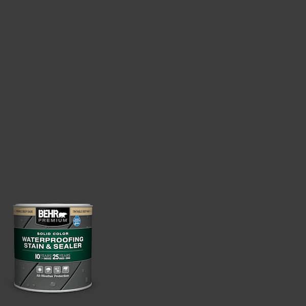 BEHR PREMIUM 8 oz. #MQ5-05 Limousine Leather Solid Color Waterproofing Exterior Wood Stain and Sealer Sample