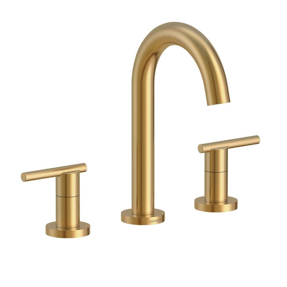 Parma Elegance Brushed Bronze Deck Mounted Faucet with Ceramic Handles