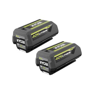 40V Lithium-Ion 4 Ah High Capacity Battery (2-Pack)