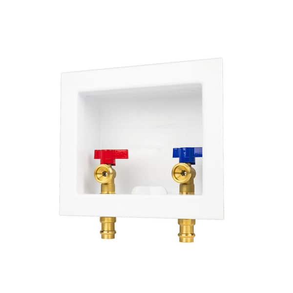 1/2 in. NOM Press Connect x 3/4 in. Garden Hose with 1/4 Turn Brass Ball Valves