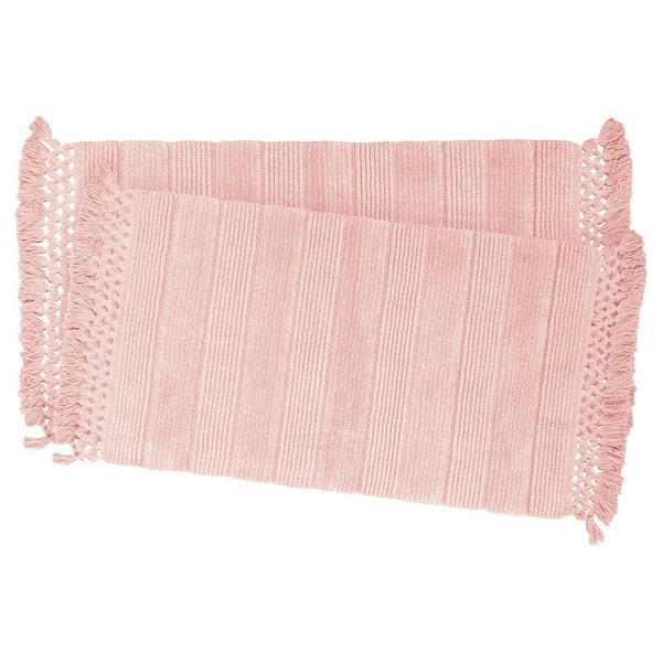 blush bathroom rugs