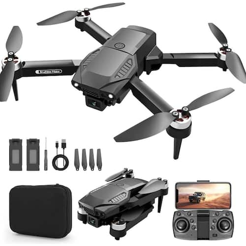Drone with 4K Camera, Brushless Motor 35+min One Key Start Wifi
