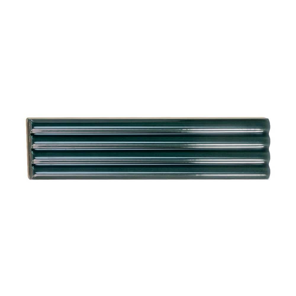 Green Glossy Ceramic Subway Tile for Kitchen and Bathroom